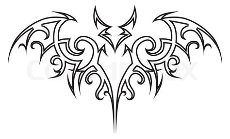Cool black tribal vampire bat tattoo design Vampire tattoo designs, Vampire tattoo, Tribal tattoo designs
