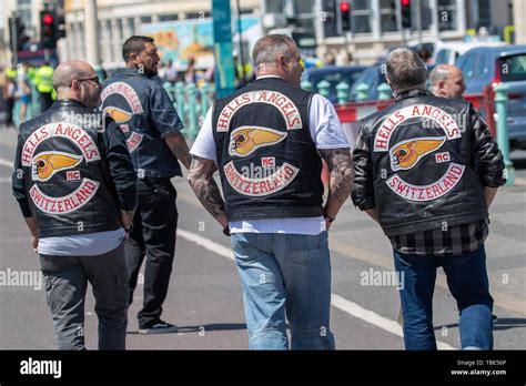 Brighton Uk Saturday 1 June 2019 Thousands Of Hells Angels Bikers