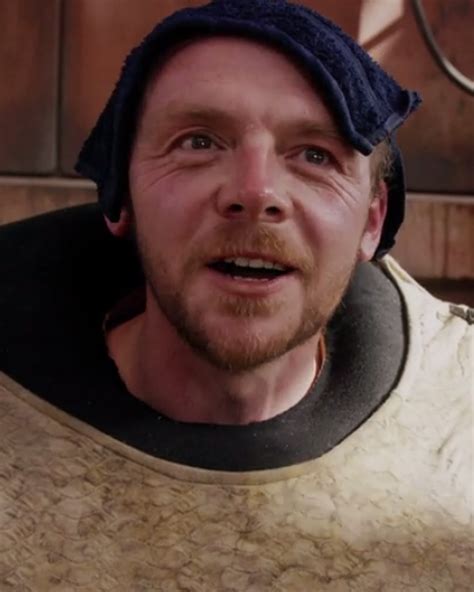 Simon Pegg Was Part Of The Star Wars The Force Awakens Brain Trust