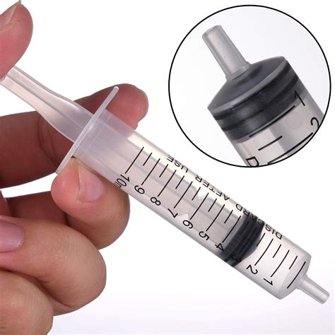 Pack Plastic Syringes Ml Ml Large Plastic Garden Industrial Syringes For Scientific