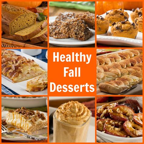 Healthy Fall Dessert Recipes