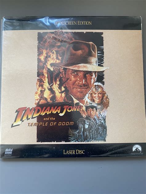 Indiana Jones And The Temple Of Doom Laserdisc Film Retrobros