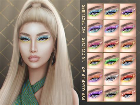 Julhaos Cosmetics Patreon Eye Makeup 2 The Sims 4 Catalog