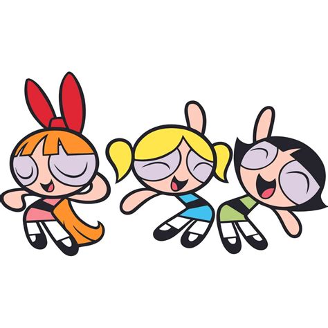 The Powerpuff Girls Blossom Bubbles And Buttercup Wall Graphic Decal Bumper Sticker Vinyl