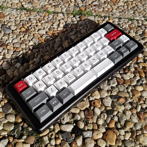 Small Keyboard On Stone Mechanicalkeyboards