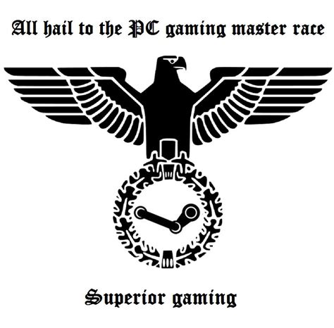 Glorious Pc Gaming Master Race Logo The Glorious Pc Gaming Master Race Know Your Meme