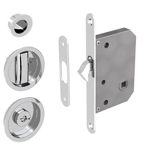 Sliding Door Bathroom Lock Set Round Handles And Locks Mantion