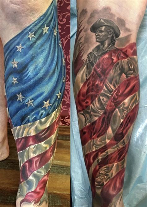 89 patriotic american flag sleeve tattoo ideas 2023 guide – Artofit