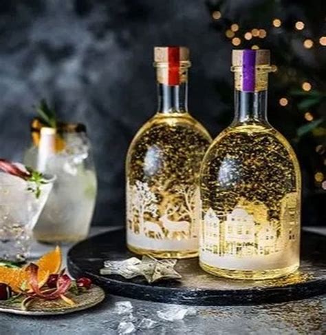 Marks And Spencer Is Selling Sparkly Festive Gin Snow Globes For