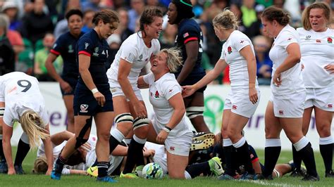 England Women Progress To Semi Finals Of Rugby World Cup After