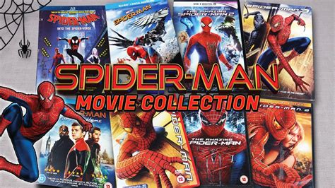 Collection Overview Spider Man Blu Ray Dvd Movie Collection