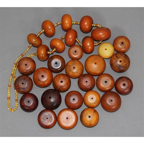 Copal Amber African Trade Beads Collection Of 31 I Etc