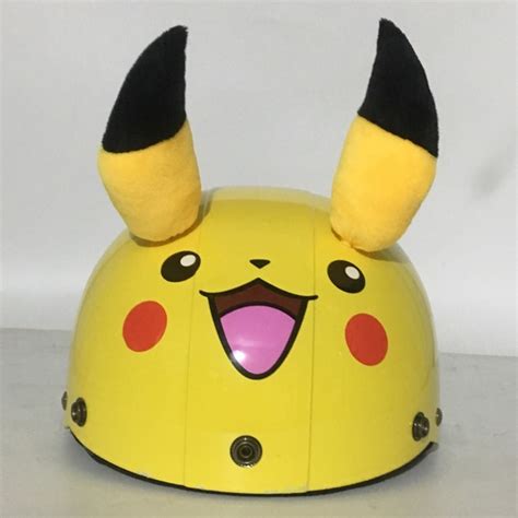 Genuine Adult Pikachu Helmet Shopee Malaysia
