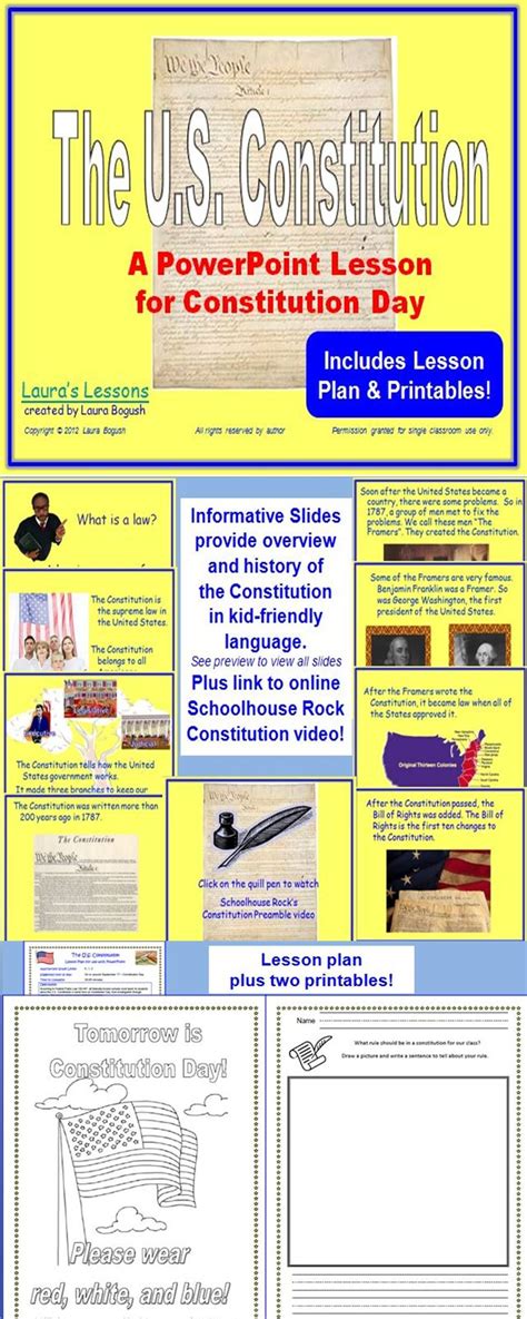Constitution Day Ready To Use This Powerpoint Lesson Is Age
