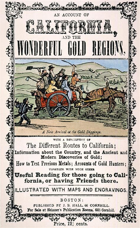 California Gold Rush Guide Painting By Granger Pixels
