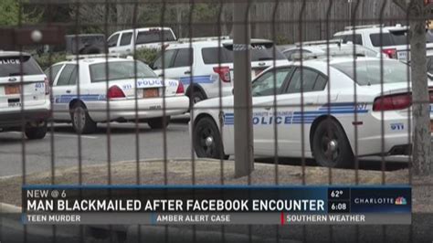 Man Blackmailed After Facebook Encounter