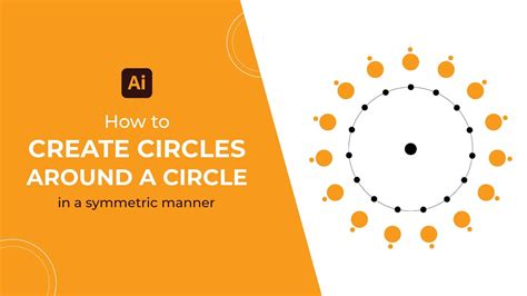 How To Create Circles Around A Circle Adobe Illustrator Tutorial