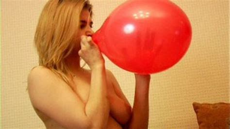 Blow To Burst Diva Blows To Pop Small Balloons