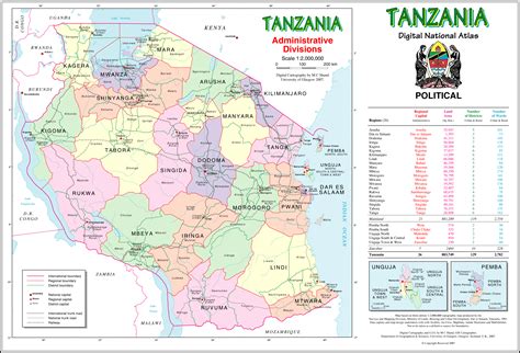 Vector Maps — Tanzania Tourism