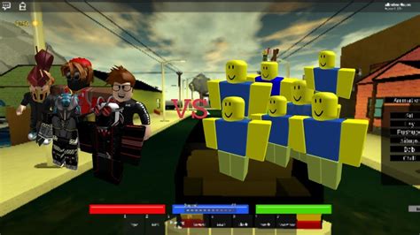 Roblox Noobs Raid The Streets 2 Causes Chaos And War Youtube
