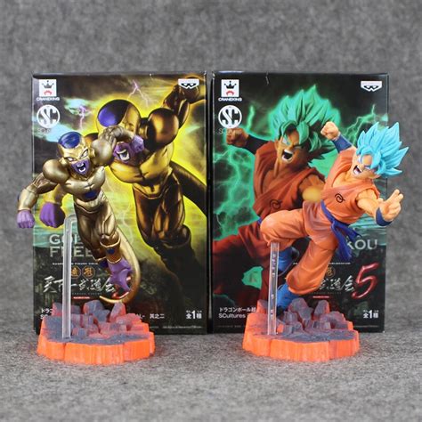 2 Stylesdragon Ball Z Freeza Son Goku Freezer Ultimate Form Anime Cartoon Combat Edition Gold