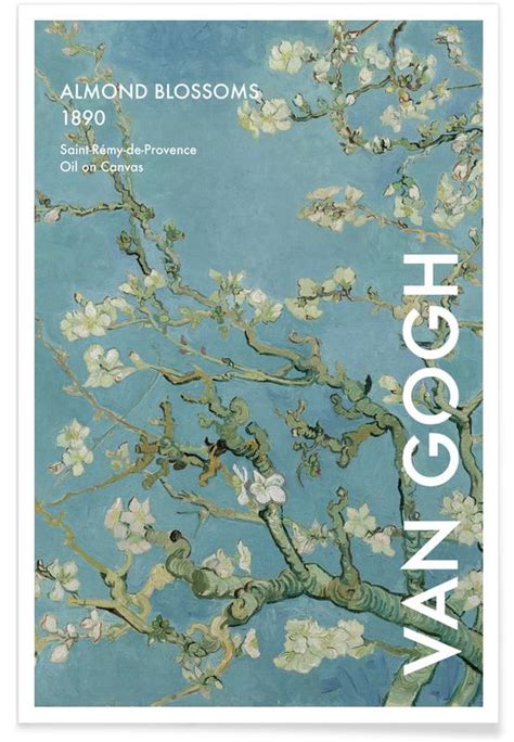 Van Gogh Almond Blossom 1890 Poster JUNIQE
