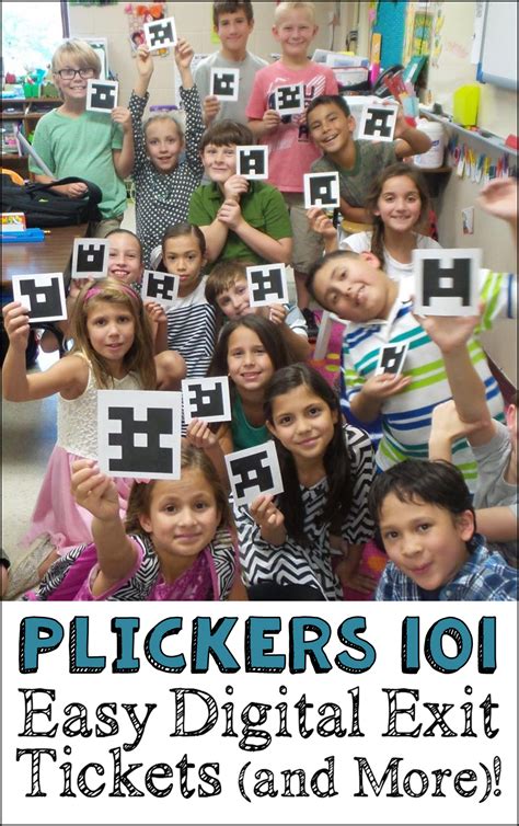 To use plickers, each student in your class will need one of these cards. Corkboard Connections: Plickers 101 - Easy Digital Exit Tickets and More!