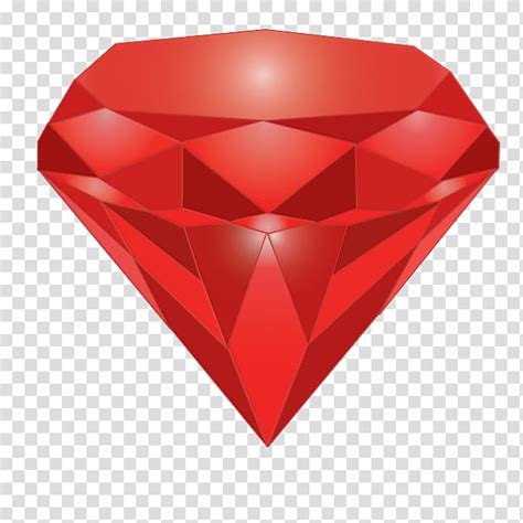 Fashion Heart Google Cardboard Ruby Emerald Garnet Material Red Diamond Transparent