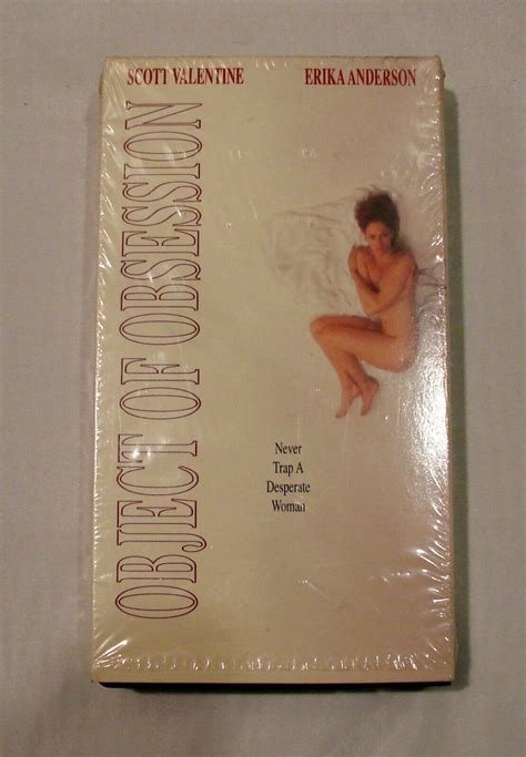 Object Of Obsession Rare Vhs Erika Anderson Scott Valentine A Pix 1995 Erotic Th Ebay