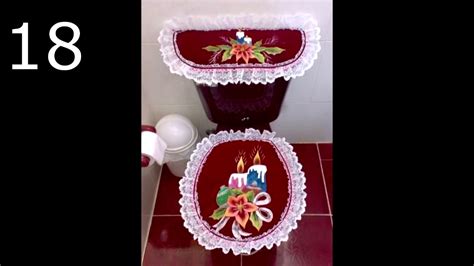 Bufandas, suéteres, agarraderas, afganos, vestidos, camisas y la lista sigue. Juegos De Baño De Navidad En Fieltro - Tengo un Juego