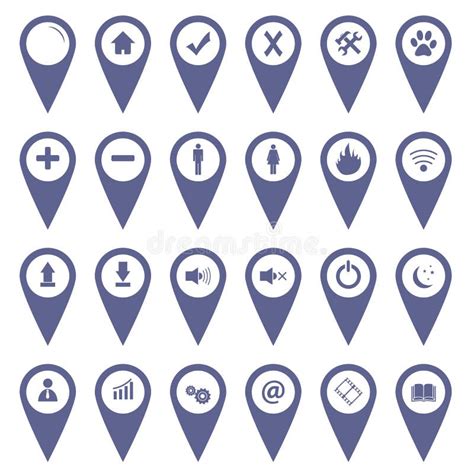 Unique Flat Icons Set Stock Vector Illustration Of Business 51834315
