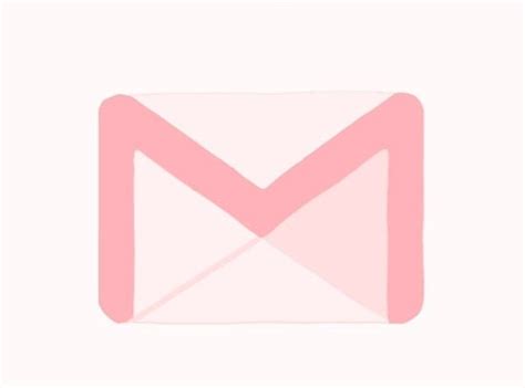 Gmail Pink Icon Pink App Icon Mail Ios App Icon Design Apple Icon