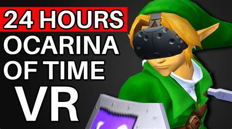 Random Zelda Fan Spends 24 Hours Playing Ocarina Of Time In Virtual