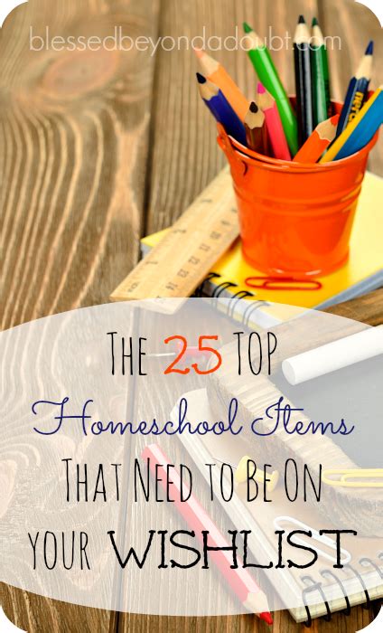 But we all know that they're pretty freakin' expensive. The 25 TOP Homeschool Items! Check out #11 and 21 ...