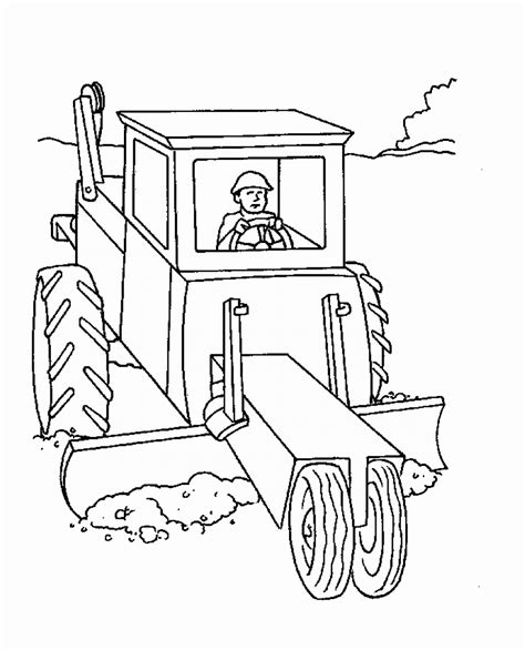 Construction Coloring Page
