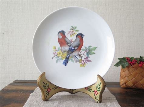 Kaiser Plate With 2 Birds Made In West Germany Collectible Etsy
