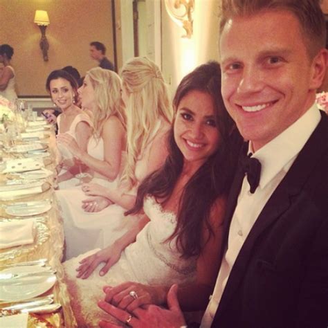 Sean Lowe And Catherine Giudici Wedding Former The Bachelor And Wife Dish On Being In Heaven