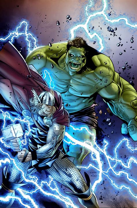 Hulk And Thor Vs Sentry Gladiator Hyperion And Blue Marvel Battles Comic Vine