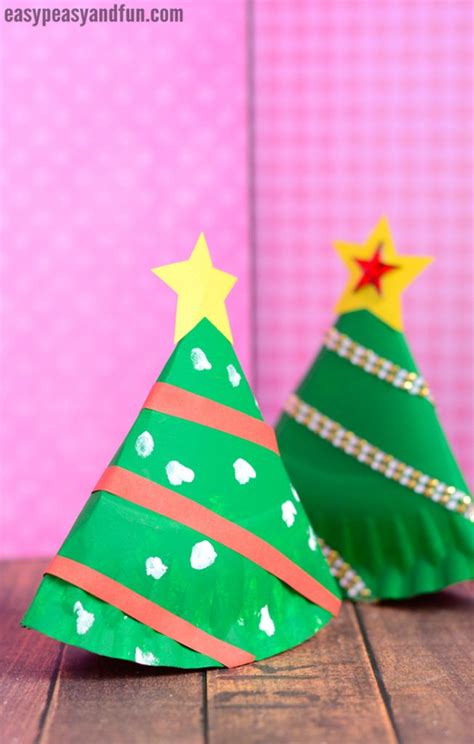 Rocking Paper Plate Christmas Tree Easy Peasy And Fun