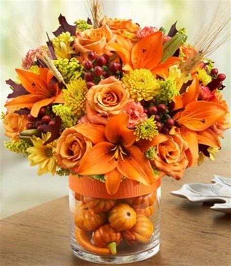 40 Pretty Fall Flower Arrangements Ideas That You Can Make It Self