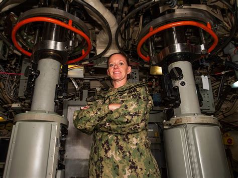 first woman in us navy submarine force history to be chief of the boat is getting ready to