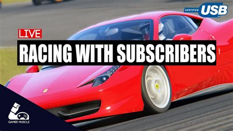 RACING WITH SUBS MASSIVE ASSETTO CORSA RACES YouTube