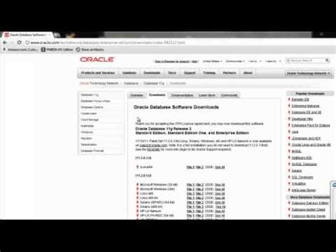 Safe download and install from the official link! HOW TO DOWNLOAD ORACLE 11G - YouTube