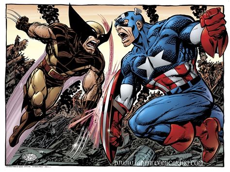 616 Wolverine Vs Captain America Who Applies Martial Arts Knowledge