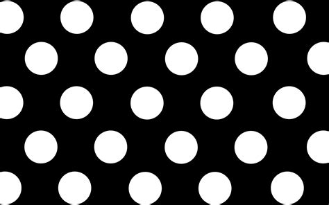 Black And White Polka Dot Background Black Polka Dot Wallpaper
