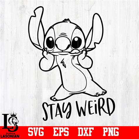 Stay Weird Lilo And Stitch Stitch Lilo Toddler Svgepsdxfpng Fil