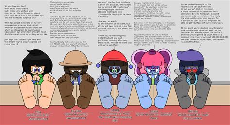 Foot Domination Squad Original Characters By Superphishall On Deviantart