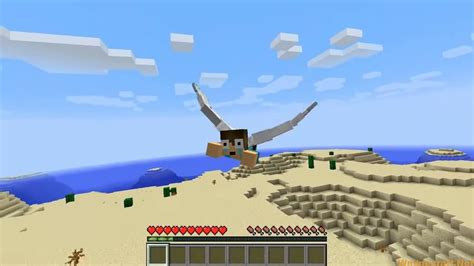 Review Wings Mod For Minecraft 1165 1122 Flying In The Sky