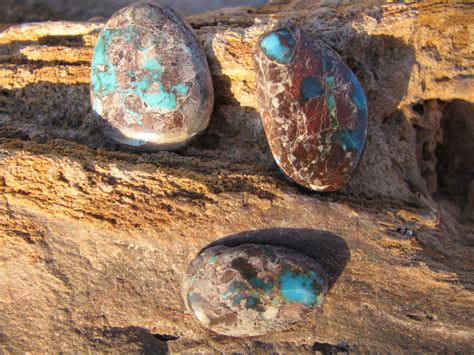 Turquoise Mines Identified Through Characteristics Of The Mine