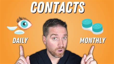 Contacts Daily Vs Monthly Which Is Better Youtube
